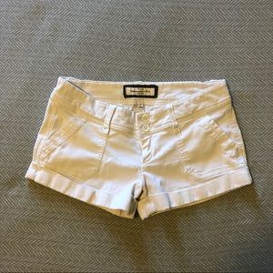 🚫DONATED🚫 A&F White Shorts Size 0